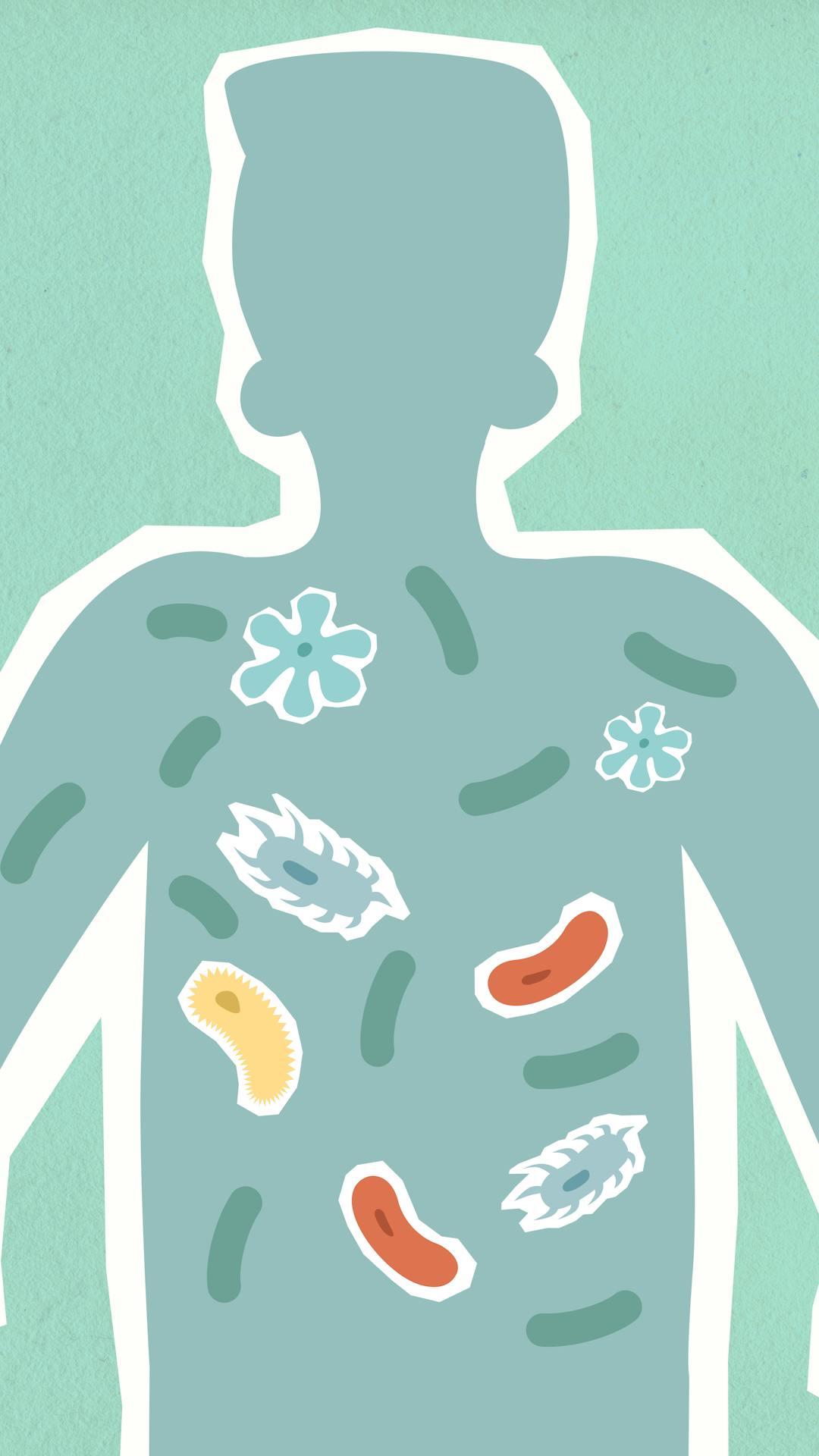 Microbioma intestinal — Doença de Crohn e Genética