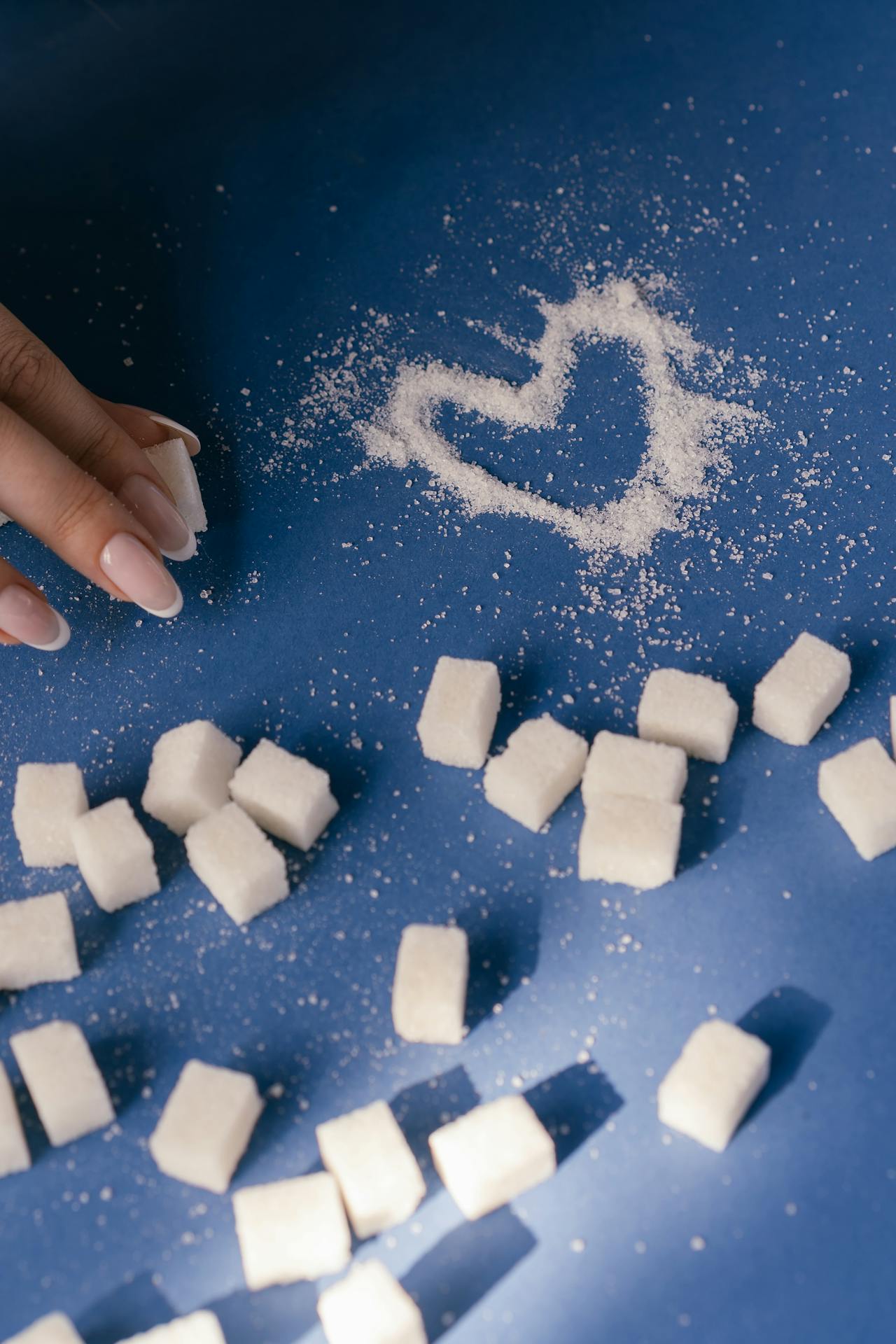 Açúcar em forma de coração — Diabetes Tipo 2 e Genética